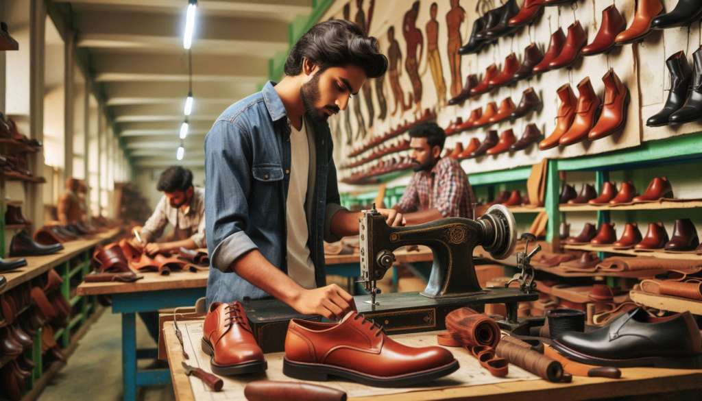 leather footwear wastage