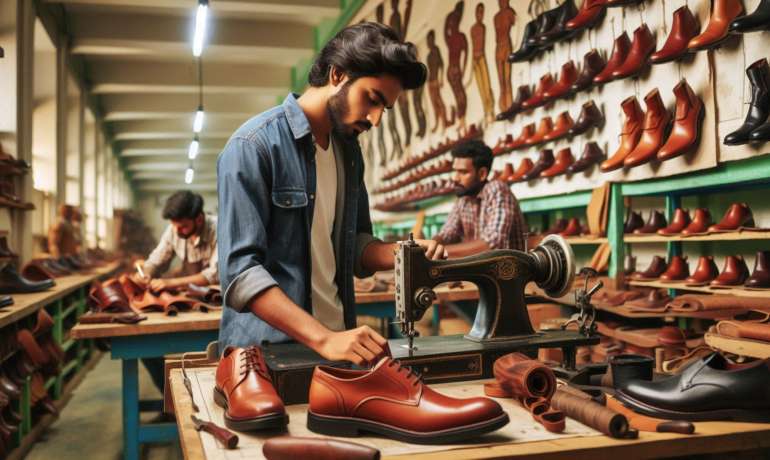 चपला बुटांमुळे दररोज तब्बल ४५००० किलो कचरा Leather Footwear Daily Wastage 45000 Kgs