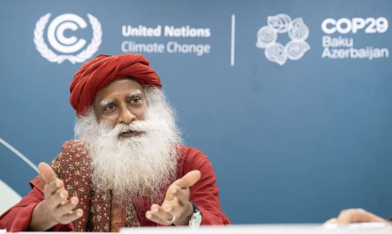 तेलापासून मातीकडे – एक महत्त्वपूर्ण बदल Sadhguru Save Soil COP29