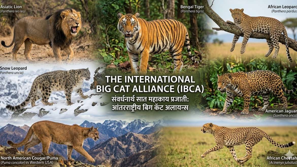 इंटरनॅशनल बिग कॅट अलायन्स International Big Cat Alliance (IBCA)