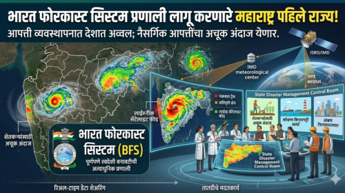 ‘भारत फोरकास्ट सिस्टम’ प्रणाली लागू करणारे महाराष्ट्र पहिले राज्य! Bharat Forecast System