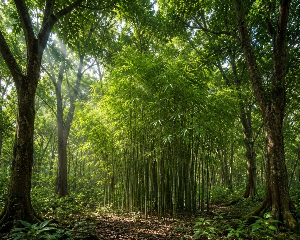 native shade bamboo