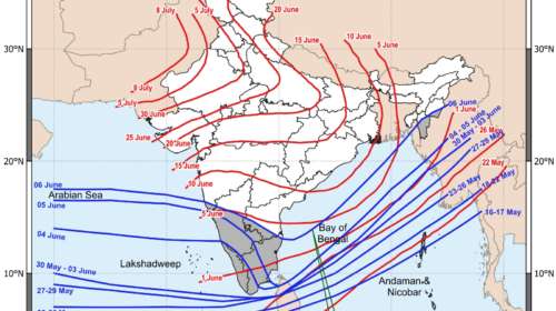 मॉन्सून महाराष्ट्रात दाखल  Southwest Monsoon 2026 Progress
